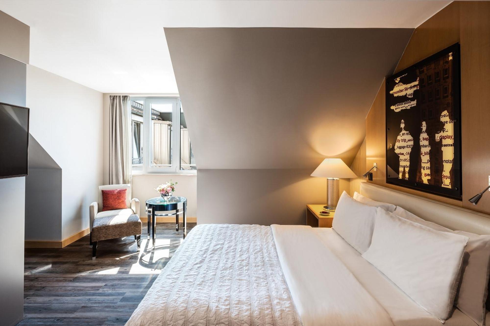 فندق لو ميريديان ميونيخ المظهر الخارجي الصورة A room at the hotel